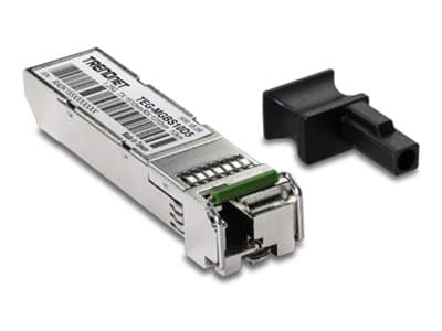 TRENDnet TEG MGBS10D5 - SFP-sändar/mottagarmodul (mini-GBIC) - 1GbE - 1000Base-LX - LC - upp till 10 km - 1550 (TX) / 1310 (RX) nm - TAA-kompatibel