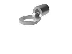 TE Connectivity 35664, Ringterminal, Kopper, Rett, Metallisk, Tinnbelagt kobber, 10,5 mm²
