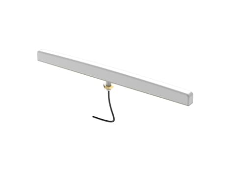 Poynting A-DASH-0001-01, 4 dBi, 698 - 2700 MHz, Rundtstrålende antenne, Hvit, 1 m, RG-174