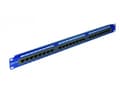Miniatyrbilde 1 av 2: EMITERNET PANEL 19", 24XRJ45 UTP CAT.5E (1U) Mėlynas DCN/PPFA652K248C5E