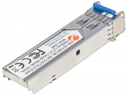 Intellinet 507509, Fiber optisk, 1000 Mbit/s, SFP, LC, 9/125 µm, 10000 m