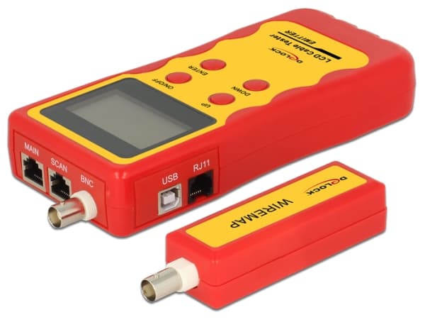 Delock LCD Cable Tester - Nätverkstestare