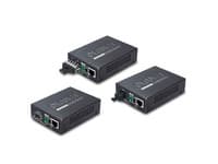 PLANET GT-806A15 - Valokuitumuuntaja - GigE - 10Base-T, 1000Base-LX, 100Base-TX, 1000Base-T - RJ-45 / SC enkelttilstand - op til 15 km - 1310 (TX) /