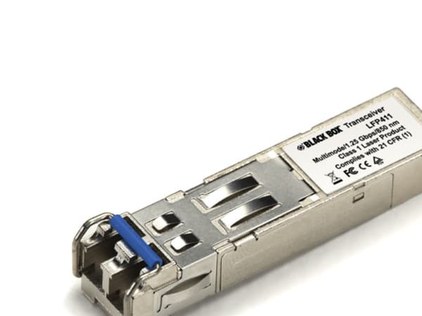Black Box - SFP (mini-GBIC) transceivermodul - LC multimodus - opp til 550 m - 850 nm