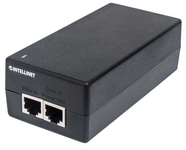 Intellinet 561235, Gigabit Ethernet, 10,100,1000 Mbit/s, IEEE 802.3, IEEE 802.3ab, IEEE 802.3af, IEEE 802.3at, IEEE 802.3u, IEEE 802.3x, Full, Cat5e,