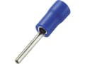 Miniatyrbilde 1 av 3: TRU COMPONENTS 739335 Stiftkabelsko 1.50 mm² 2.50 mm² Delvist isoleret Blå 100 stk