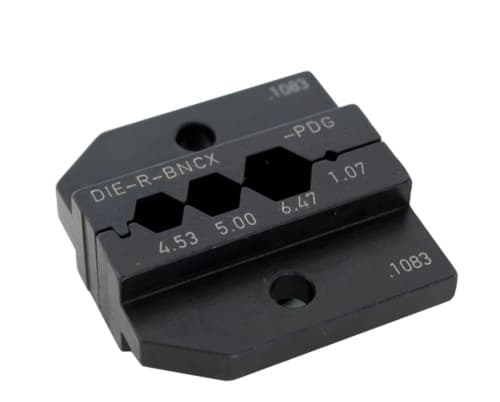 Neutrik DIE-R-BNCX-PDG, Crimpverktyg, 6,47 mm