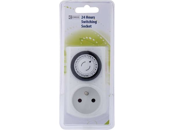 Emos P5504, Daglig timer, 1 dag, 16 A, 230 V