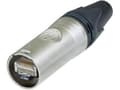 Miniatyrbilde 3 av 5: Neutrik NE8MX6-T, RJ-45, aluminium, svart, Cat6a, gull, 1000 V, 1,5 A