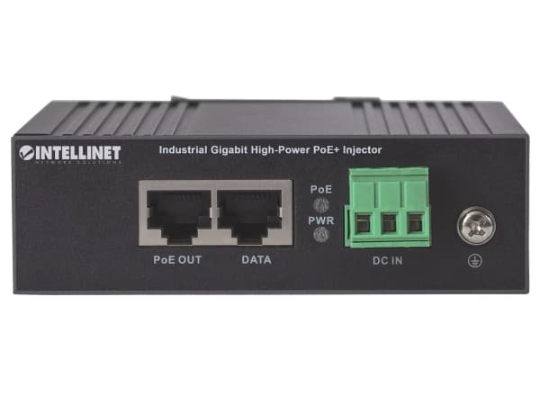 Intellinet 561365, Gigabit Ethernet, 10,100,1000 Mbit/s, IEEE 802.3, IEEE 802.3ab, IEEE 802.3af, IEEE 802.3at, IEEE 802.3u, Sort, PoE, Kraft indikato
