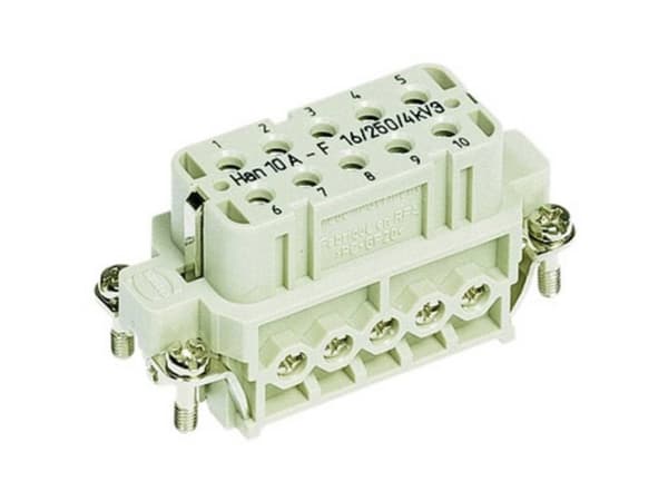 Harting Harting 09 20 010 2814 Industrikontakt Amphenol C146 Innehåll: 1 st