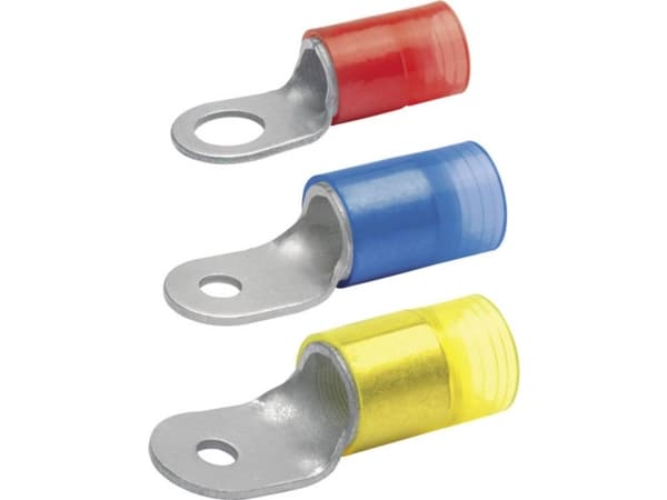 Klauke 6568, Rengasliitin, Peltipurkki, Suora, Sininen, Ruostumaton teräs, Kupari, Polyamidi, 50 mm²