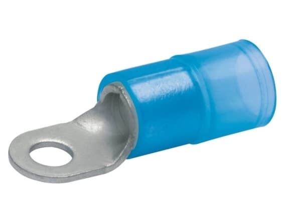 Klauke 6568, Rengasliitin, Peltipurkki, Suora, Sininen, Ruostumaton teräs, Kupari, Polyamidi, 50 mm²