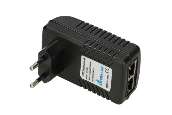 Extralink POE-12-12W - Strøminjektor - AC 100-240 V - 12 watt - utgangskontakter: 1
