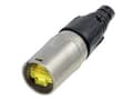 Miniatyrbilde 5 av 5: Neutrik NE8MX, RJ 45, Sort, Rustfritt stål, Hankjønn, Rett, Nickel, Polyacetal harpiks, Cat6