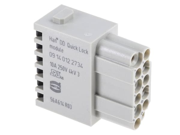 Harting 09140122734 Industristikforbindelse Amphenol C146 Indhold: 1 stk