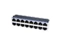 Miniatyrbilde 1 av 4: econ connect 3022S8, RJ45, Metallisk, Translucent, Messing, Bronse, Nickel, 1000 V, 40 mO, 1,5 A