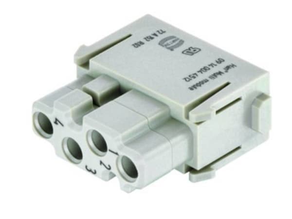 Harting, 09140044512, Han Modular 4 Multi Module Female