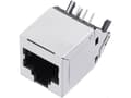 Miniatyrbilde 2 av 2: encitech RJJS-88-142-E7A-026 RJ-stikforbindelse 3257-0003-02 Tilslutning, indbygning Pol-tal (RJ) 8P8C Metal 1 stk