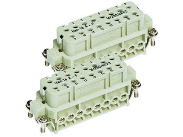 Harting Harting 09 20 016 2815 Industriell förening Amphenol C146 Innehåll: 1 st