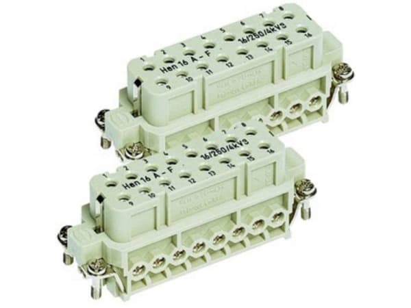 Harting Harting 09 20 016 2815 Industriell förening Amphenol C146 Innehåll: 1 st