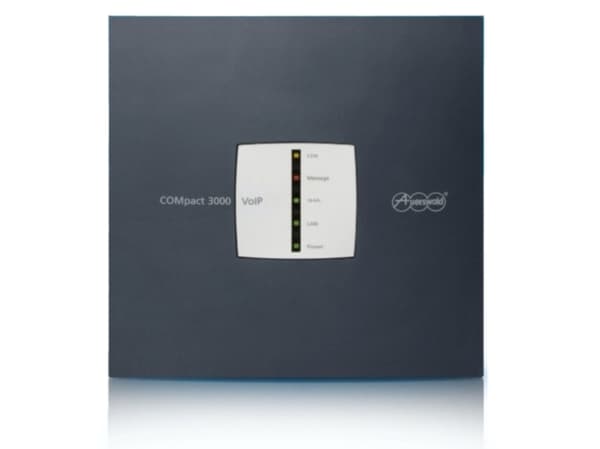 Auerswald COMPact 3000 ISDN - Hybrid PBX - 1 x 10/100