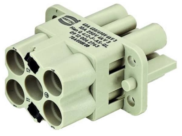 Harting 09 12 006 2763 Industristikforbindelse Amphenol C146 Indhold: 1 stk