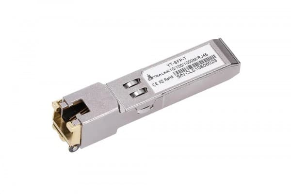 Extralink - SFP (mini-GBIC) transceiver modul - 1GbE - 1000Base-T - RJ-45 - op til 100 m