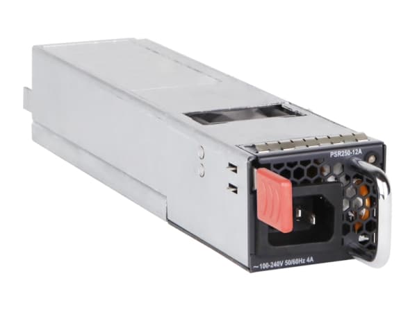 HPE - Strømforsyning - "hot-plug" (plug-in modul) - AC 100-240 V - 250 watt - Europa - for FlexFabric 5710 24SFP+ 6QS+/2QS28, 5710 48SFP+ 6QS+/2QS28