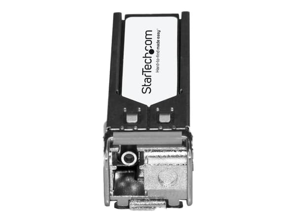 StarTech.com Juniper SFP-GE10KT15R13 Compatible SFP Module, 1000BASE-BX-D, 1 Gigabit Ethernet Bi-Directional (BiDi) Fiber Single Strand SFP, LC 10km,