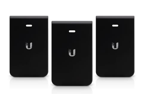 Ubiquiti - Deksel for nettverksenhet - front - svart (en pakke 3) - for UniFi UAP-IW-HD