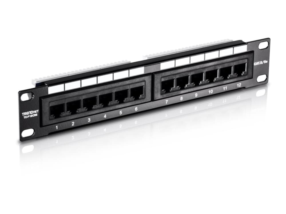 TRENDnet - Patch-panel - CAT 5e - 12 portar