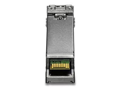 TRENDnet TEG MGBS40D3 - SFP-sändar/mottagarmodul (mini-GBIC) - 1GbE - 1000Base-LX - LC - upp till 40 km - 1310 (TX) / 1550 (RX) nm - TAA-kompatibel