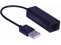 MicroConnect - Nettverksadapter - USB 2.0 - 10Mb LAN - svart