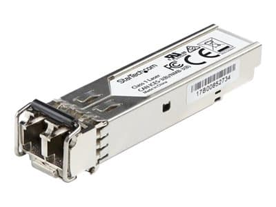 StarTech.com Dell EMC SFP-1G-SX Compatible SFP Module, 1000BASE-SX, 1GbE Multimode Fiber MMF Optic Transceiver, 1GE Gigabit Ethernet SFP, LC Connecto