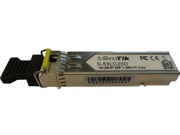 MikroTik S-RJ01 - SFP (mini-GBIC) transceivermodul - 1GbE - 10Base-T, 100Base-TX, 1000Base-T - SFP (mini-GBIC) / RJ-45