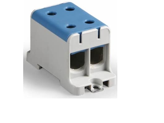 ENSTO Genomgångsklämma 16-95mm² skruvterminal BLUE DOUBLE