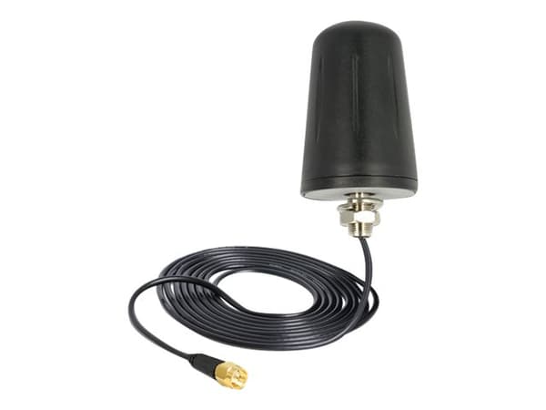Delock - Antenne - Smart Home - 0 dBi - rundtstrålende - innendørs / utendørs, takmonterbar