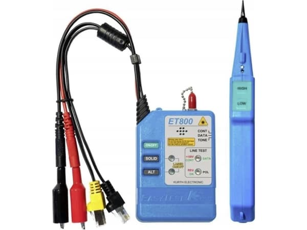 Kurth Electronic KE801, Blå, Signalstyrke, 9 V, 80 g, 220 x 40 x 25 mm