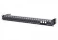 Pikkukuva 3 / 3: Metz Connect Unequipped - Patch-panel - lajittelu - 1U - 19" - 24 porttia