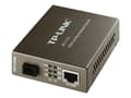 Miniatyrbilde 1 av 5: TP-Link MC111CS - Fibermedieomformer - 100Mb LAN - 10Base-T, 100Base-FX, 100Base-TX - RJ-45 / SC-enkeltmodus - opp til 20 km - 1550 (TX) / 1310 (RX)