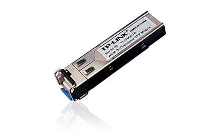 TP-Link TL-SM321B - SFP (mini-GBIC) transceivermodul - 1GbE - 1000Base-BX - LC/UPC-enkeltmodus - opp til 10 km - 1310 (TX) / 1550 (RX) nm - for P/N: