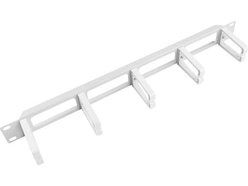 Lanberg Type B - Rackkabelstyringspanel - RAL 7035, grå - 1U - 19"