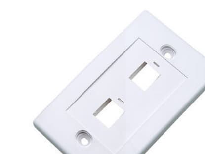 Intellinet 163293, Hvid, Konventionel, Universel, Keystone modul, 70 mm, 114 mm