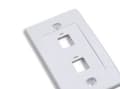 Pikkukuva 1 / 5: Intellinet 163293, Hvid, Konventionel, Universel, Keystone modul, 70 mm, 114 mm