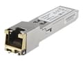 Miniatyrbilde 2 av 5: StarTech.com Juniper SFP-1GE-FE-E-T kompatibel SFP-modul, 1000BASE-T, SFP til RJ45 Cat6/Cat5e, 1GE Gigabit Ethernet SFP, RJ-45 (kobber) 100m, 1Gbps/1