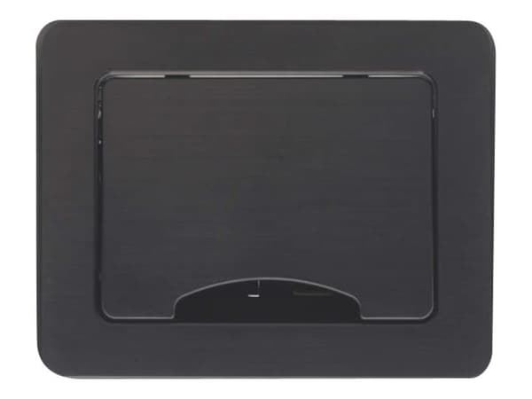 Kramer TBUS-3XL - Overflatemonteringsboks for nettverk - svart anodisert aluminium