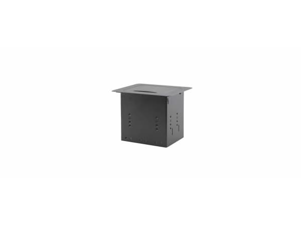 Kramer TBUS-3XL - Overflatemonteringsboks for nettverk - svart anodisert aluminium