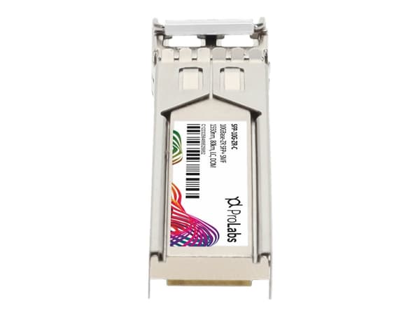 ProLabs SFP-10G-ZR-C - SFP+ sändar/mottagarmodul - 10GbE, 10Gb Fibre Channel - Fibre Channel, 10GBase-ZR - LC enkelläge - upp till 80 km - 1550 nm -