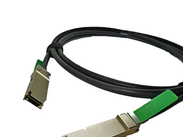Alcatel-Lucent - Verkkokaapeli - QSFP+ (uros) - QSFP+ (uros) - 1 m